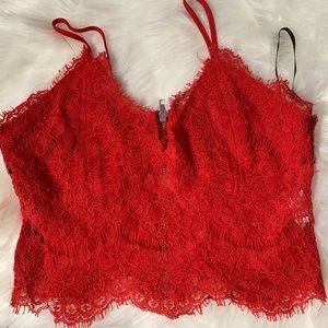 Red Bralette